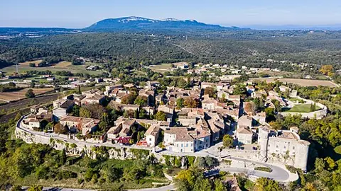 Vue de Lussan
