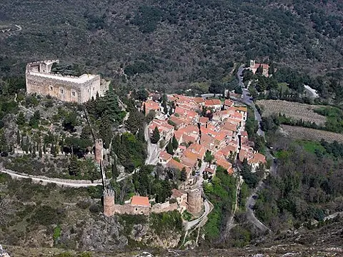 Vue de Castelnou
