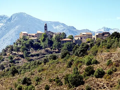 Vue de Santa-Lucia-di-Mercurio