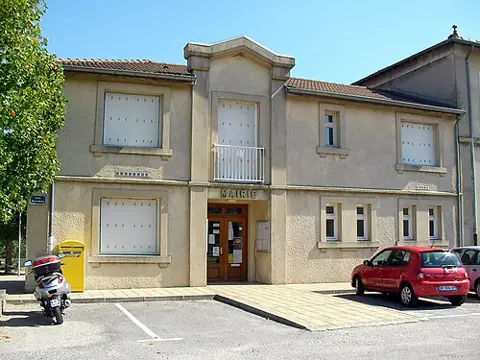 Vue de Glun