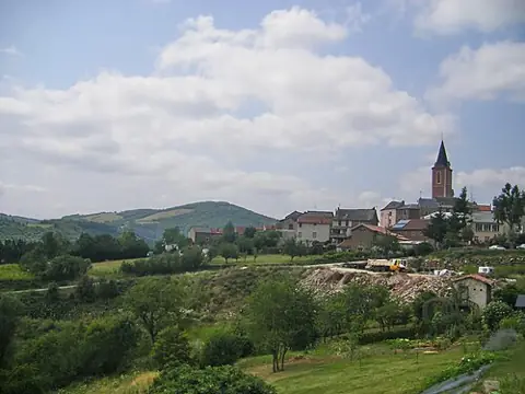 Vue de Broquiès