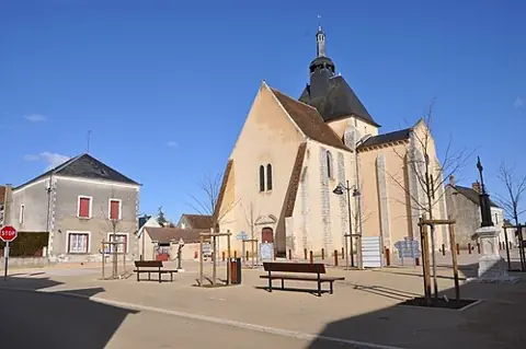 Vue de Méobecq