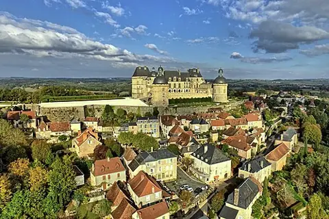 Vue de Hautefort