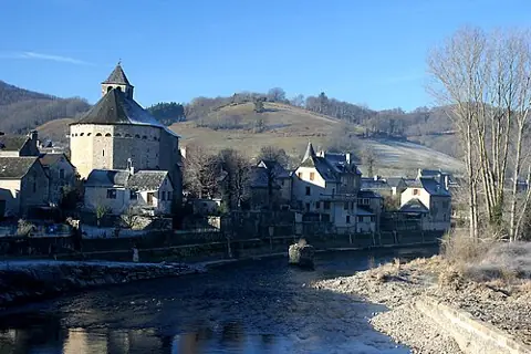 Vue de Sainte-Eulalie-d'Olt