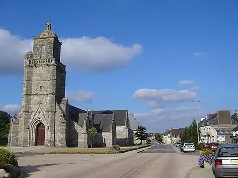 Vue de Glomel
