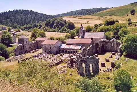 Vue de Mazan-l'Abbaye