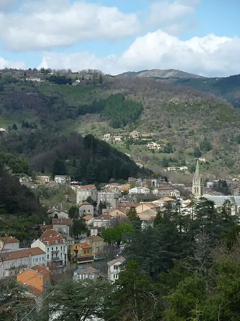 Vue de Vals-les-Bains