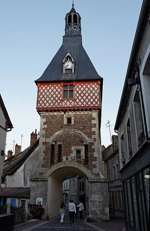 Vue de Saint-Fargeau