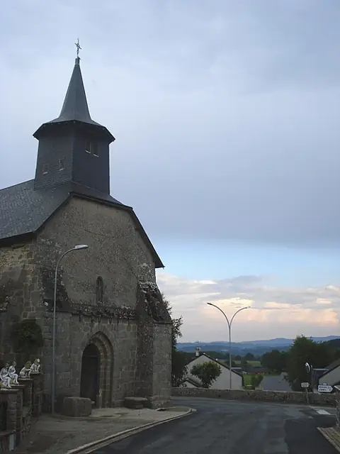 Vue de Saint-Priest-la-Feuille