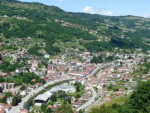 Vue de La Bresse