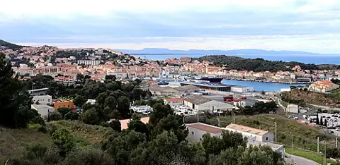 Vue de Port-Vendres