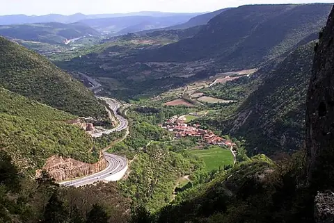 Vue de Pégairolles-de-l'Escalette