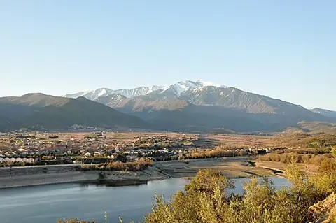 Vue de Vinça