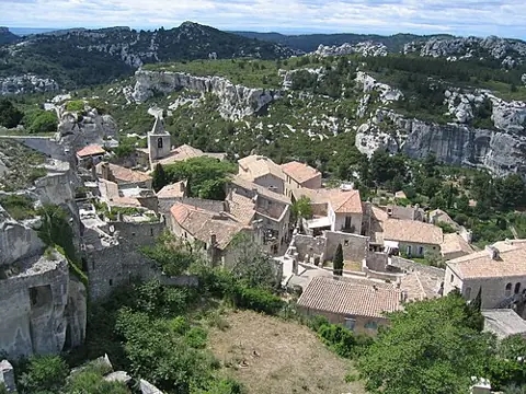 Vue de Les Baux-de-Provence