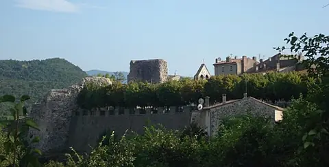 Vue de Beaufort-sur-Gervanne