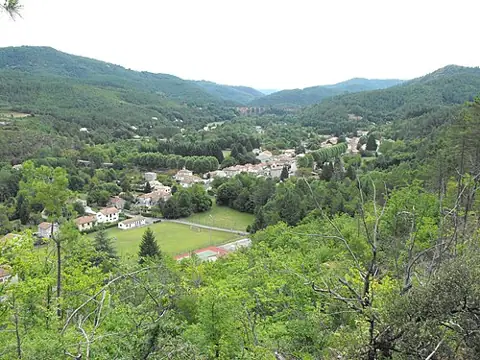 Vue de Chamborigaud