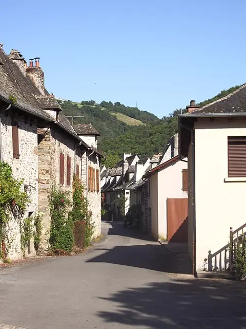 Vue de Saint-Parthem