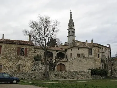 Vue de Saint-André-de-Cruzières