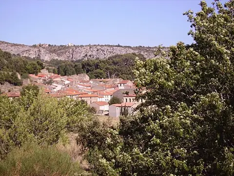 Vue de Vingrau