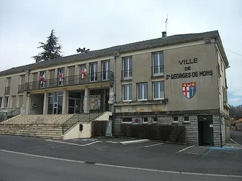 Vue de Saint-Georges-de-Mons