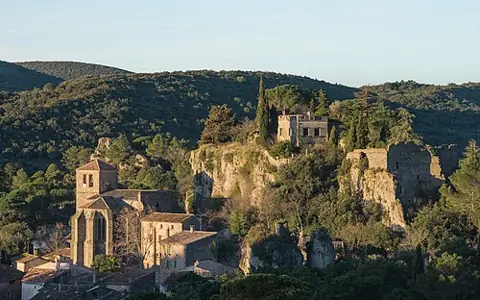 Vue de Mourèze