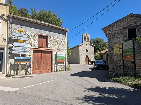 Vue de Saint-Ferréol-Trente-Pas