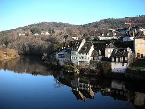 Vue de Argentat-sur-Dordogne