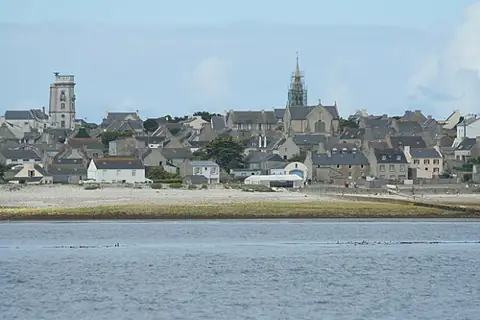 Vue de Île-Molène